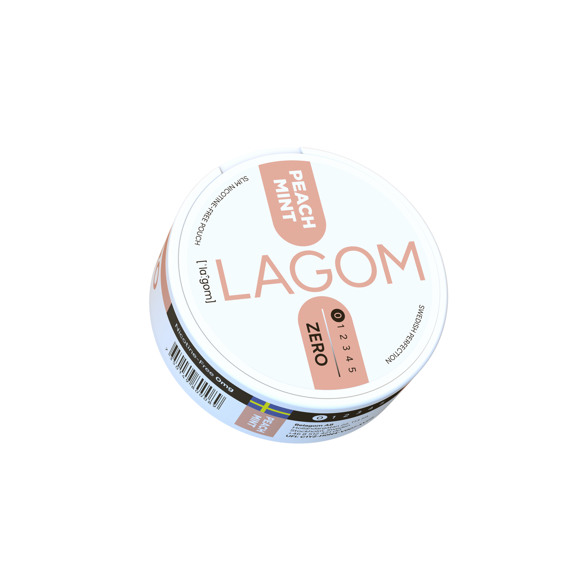 Lagom Peach Mint Zero