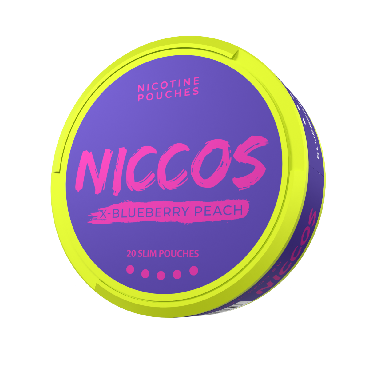Niccos X-Blueberry Peach