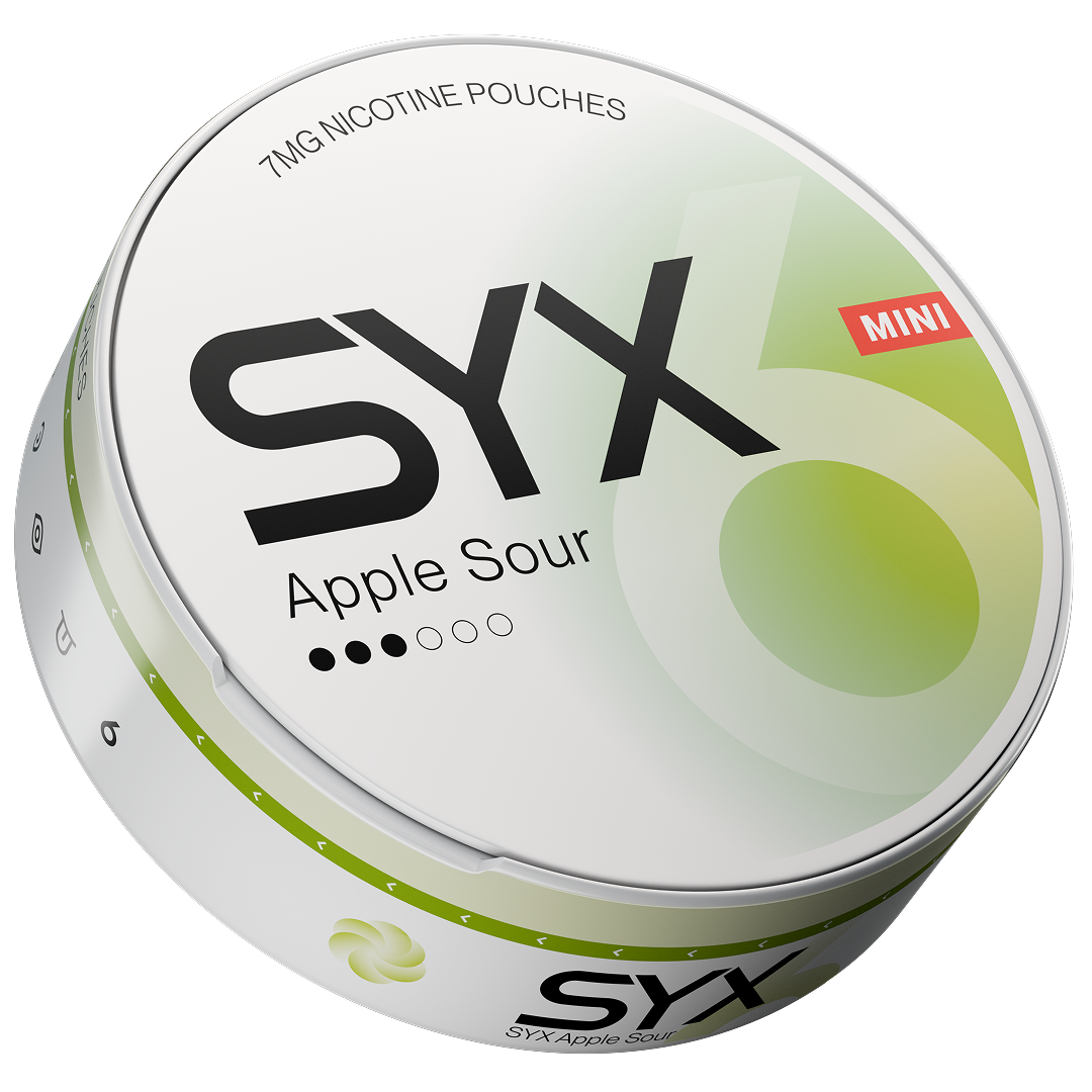 Syx Mini Apple Sour 7mg