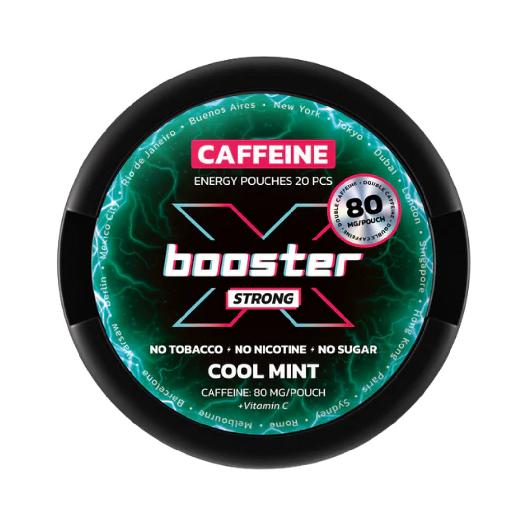 X - Booster Energy Pouches Cool Mint – PouchConcept