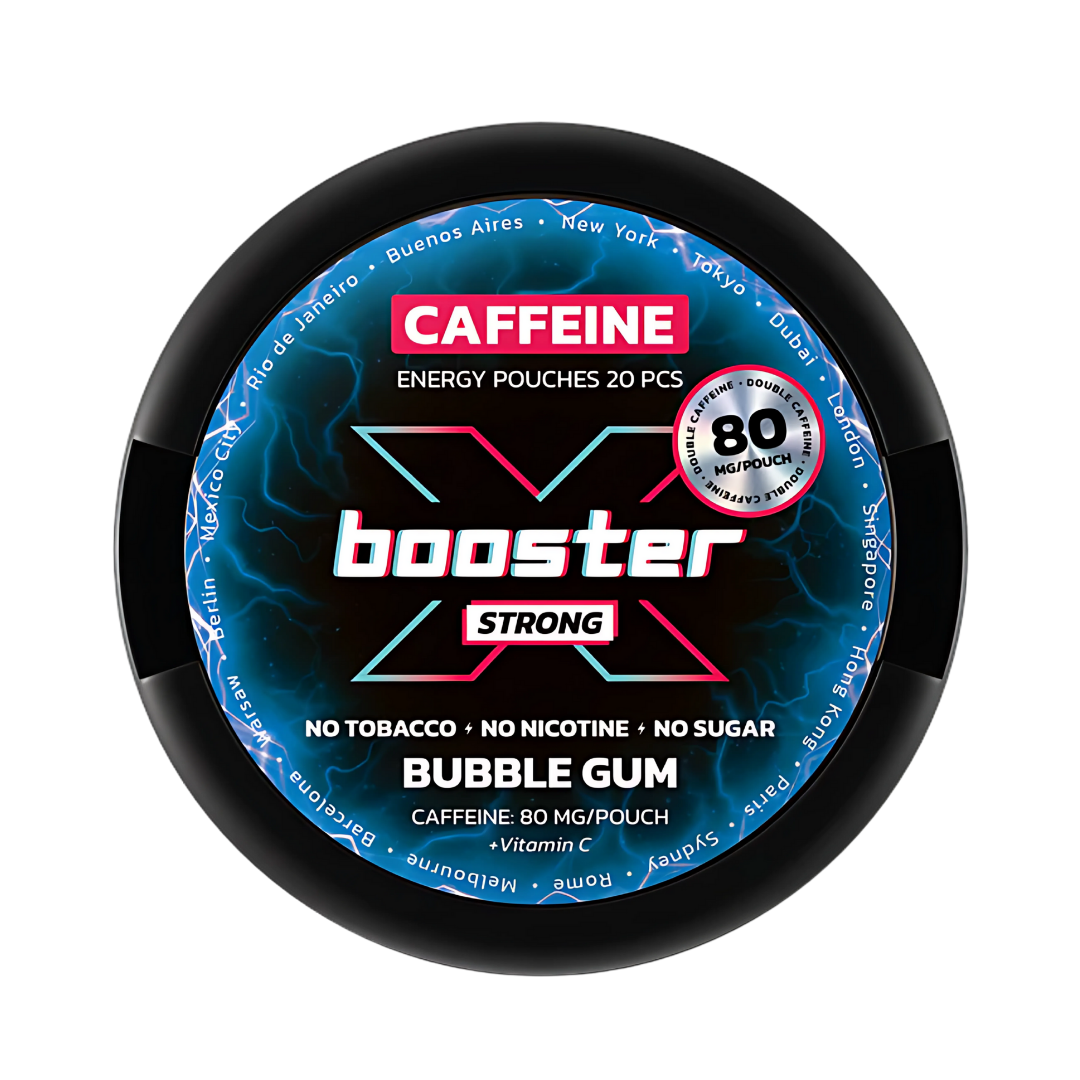 X - Booster Energy Pouches Bubble Gum