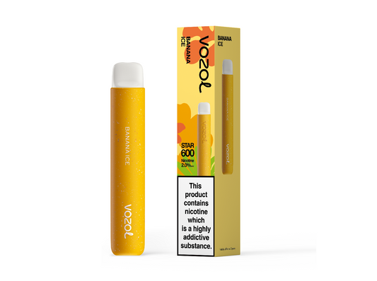 Vozol Bar 600 Banana Ice