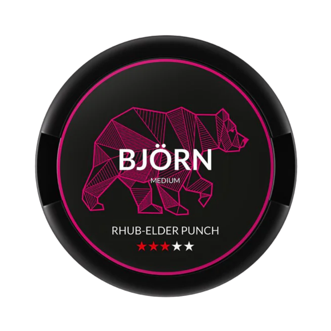 Bjorn Rhubarb & Elder Punch Medium