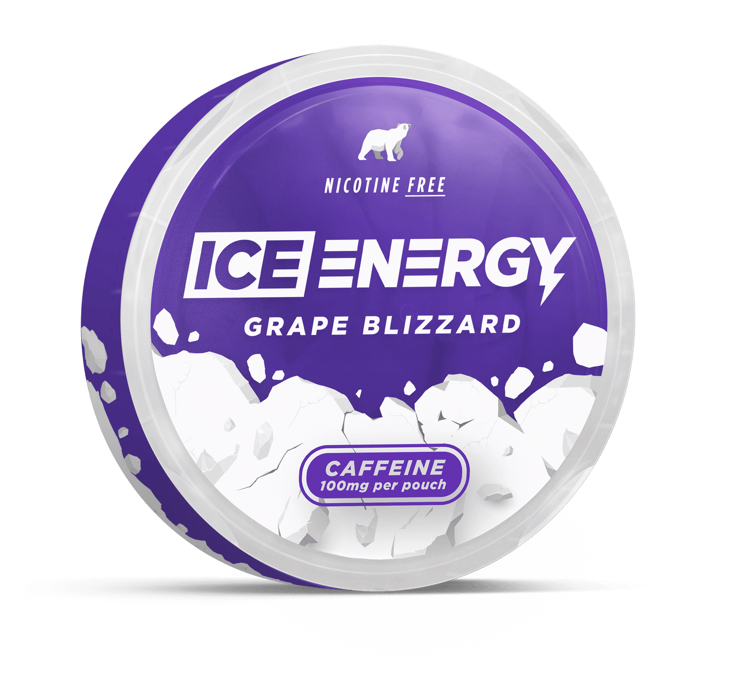 Ice Caffeine Pouch Grape Blizzard 100mg