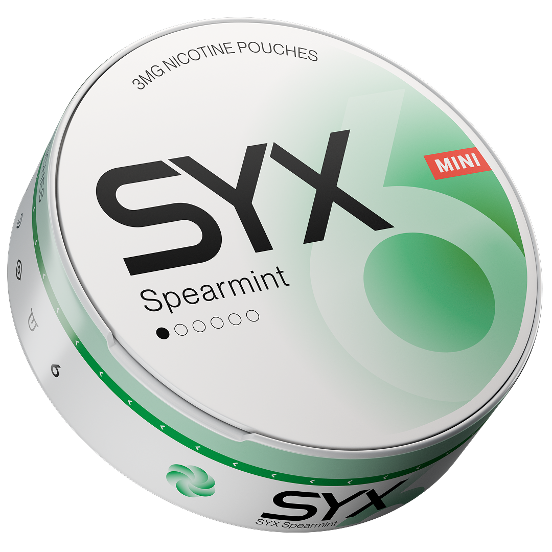 Syx Mini Spearmint 3mg