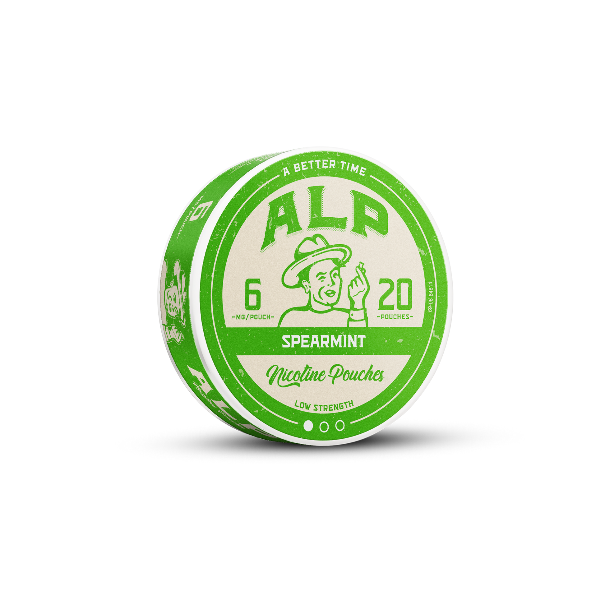 Alp Spearmint 6mg.