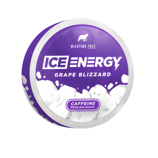 Ice Caffeine Pouch Grape Blizzard 35 mg