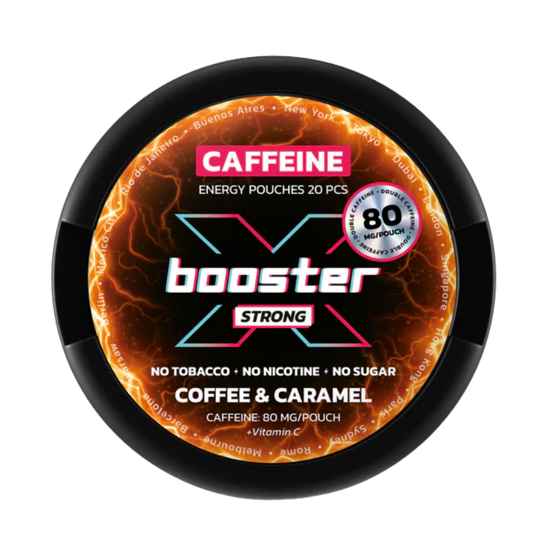 X - Booster Energy Pouches Coffee & Caramel