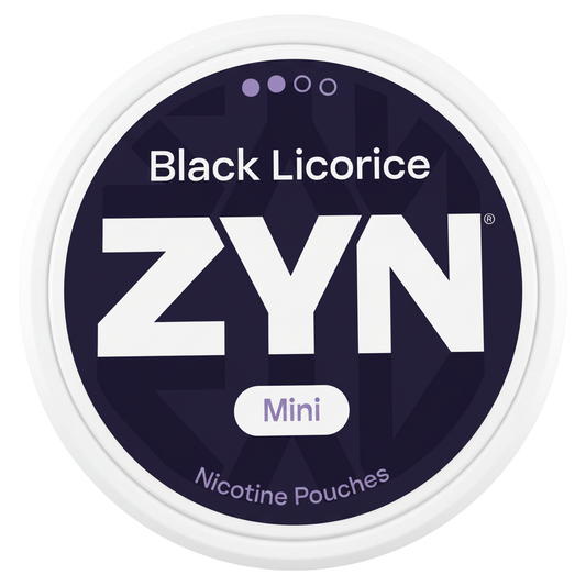 Zyn Mini Dry Black Licorice 3mg