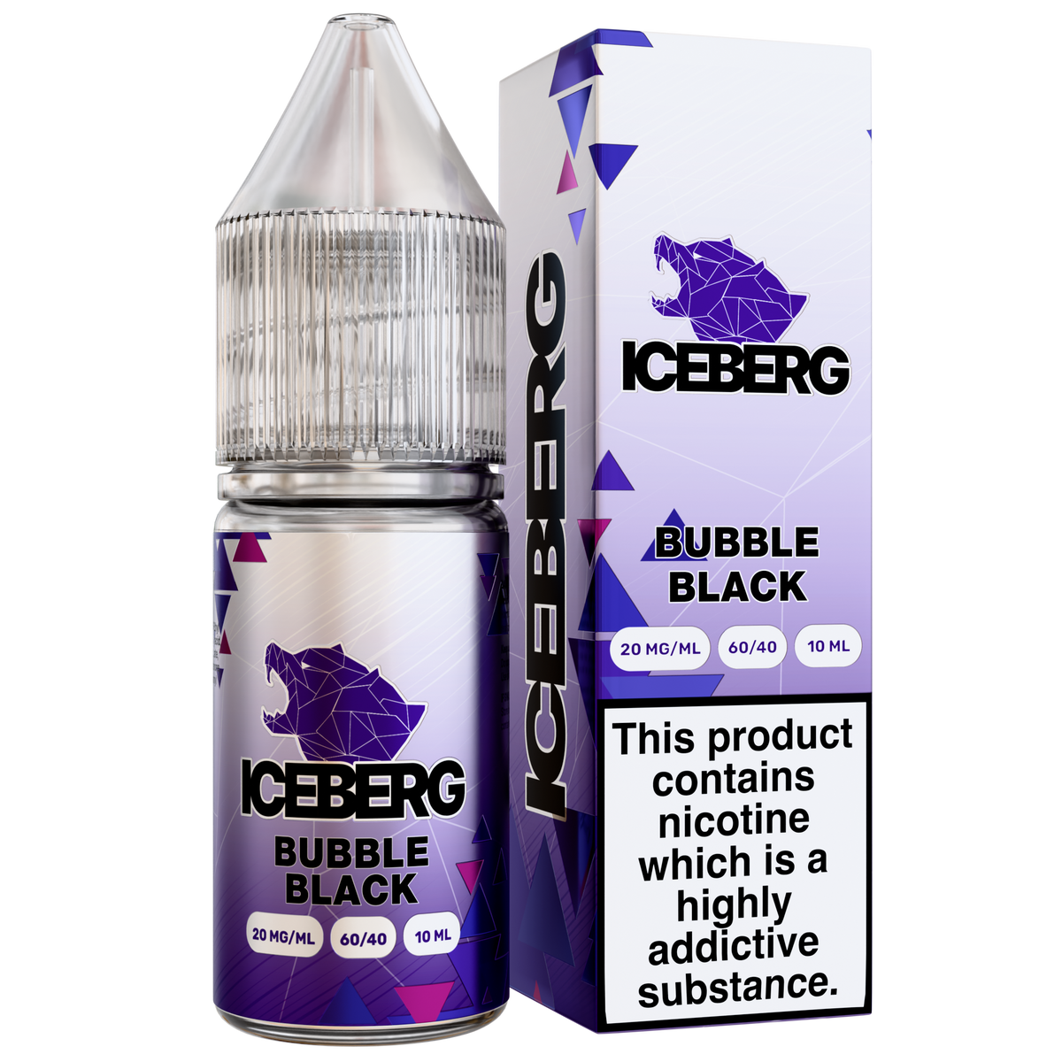 Iceberg Bubble Black Liquid