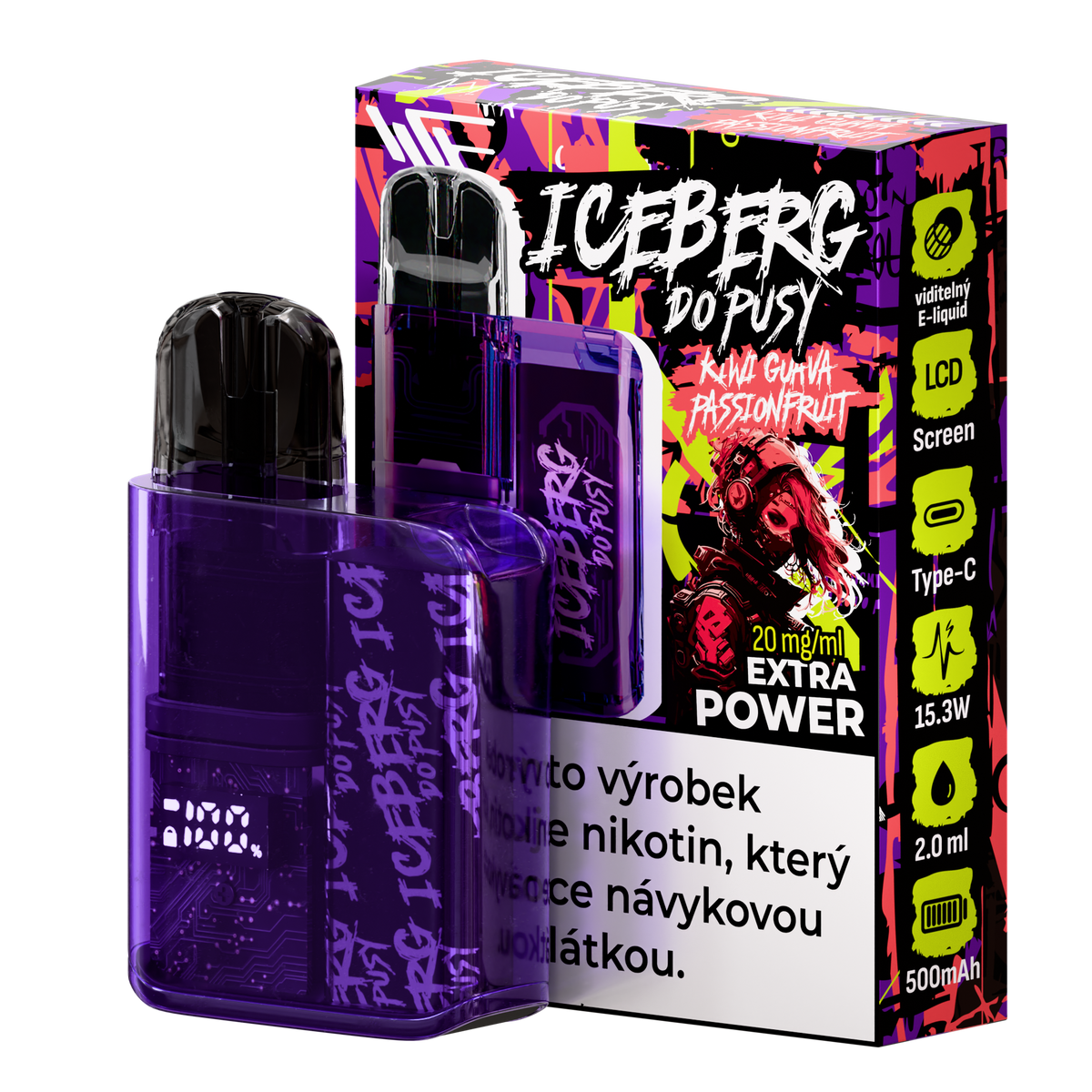 Iceberg Do Pusy Kit Kiwi Guava Passionfruit